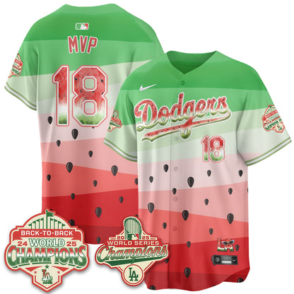 LAD National Watermelon Day Vapor Jersey - Stitched