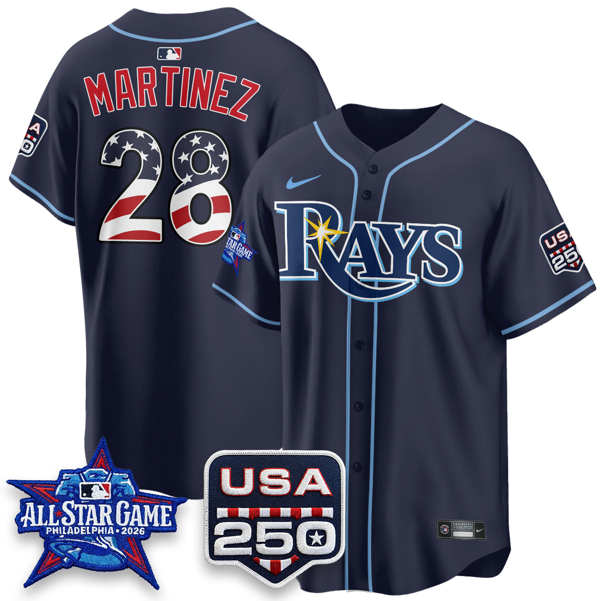 TB 2026 All Star Edition Vapor Jersey - Stitched