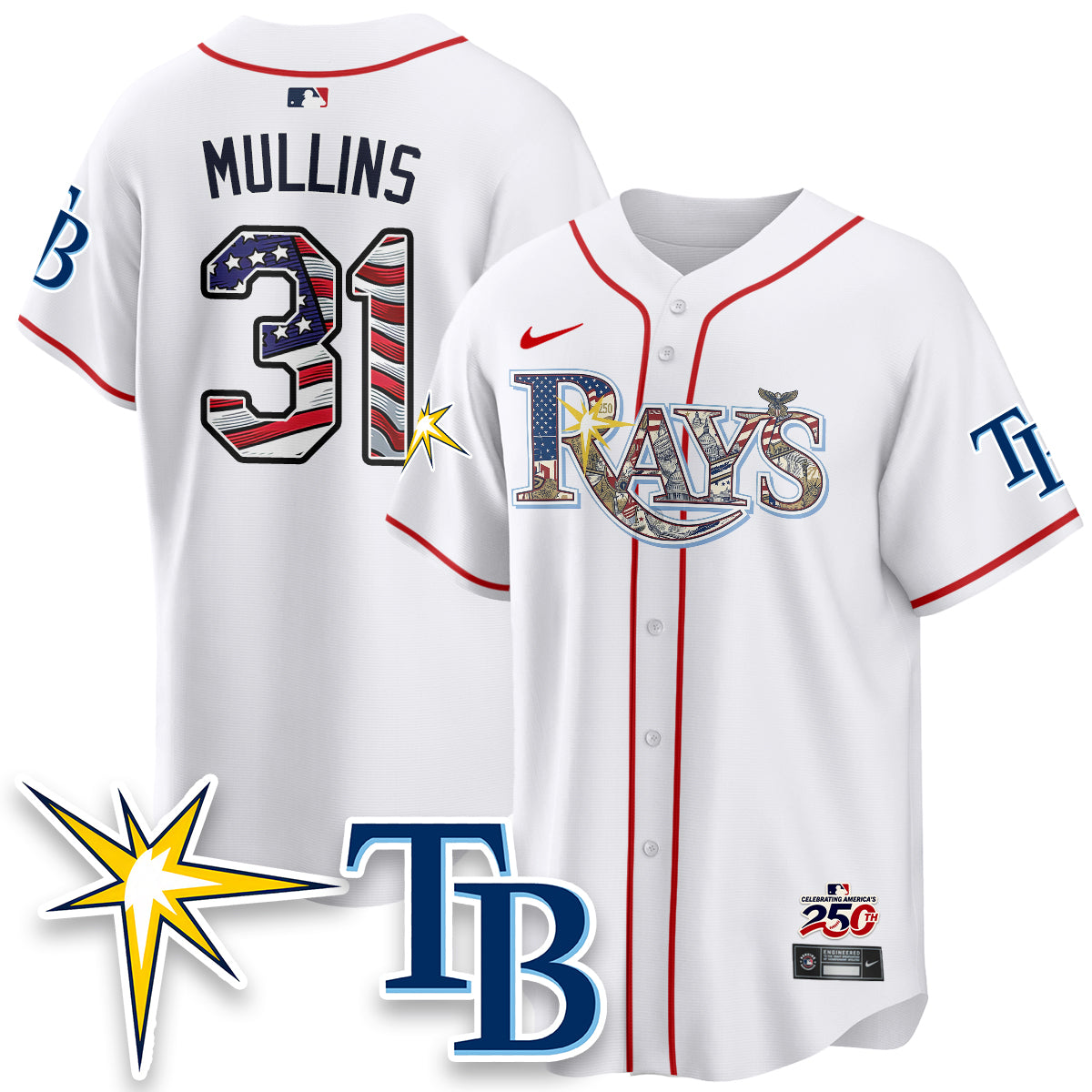 TB Independence Day USA 2026 Vapor Limited Jersey - Stitched-NQD