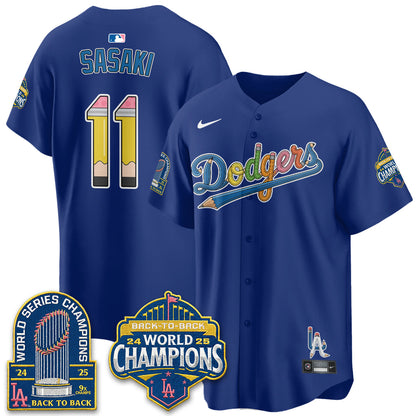 LAD x Back to School Style Vapor Jersey - Stitched-NQD