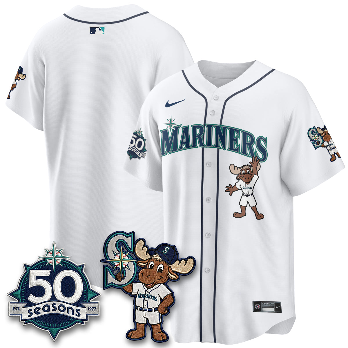 SEA Mascot Jersey - All Stitched