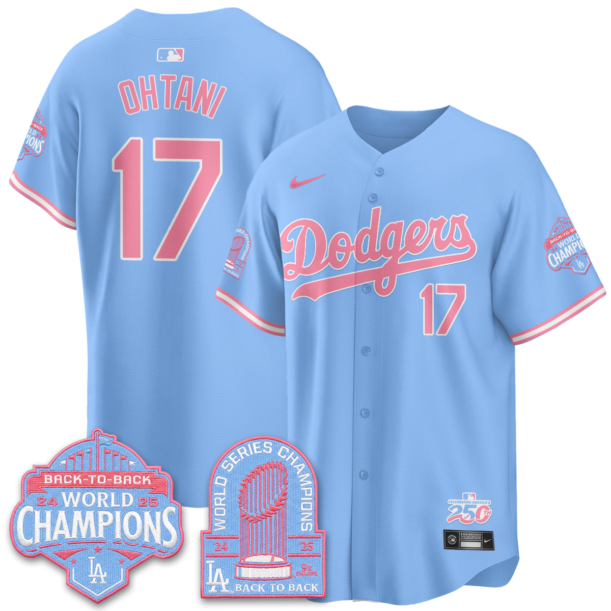 LAD x Bubblegum Vapor Jersey - Stitched