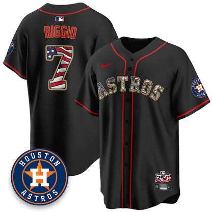 HOU 2026 Independence Day USA Vapor Limited Jersey - Stitched-NQD