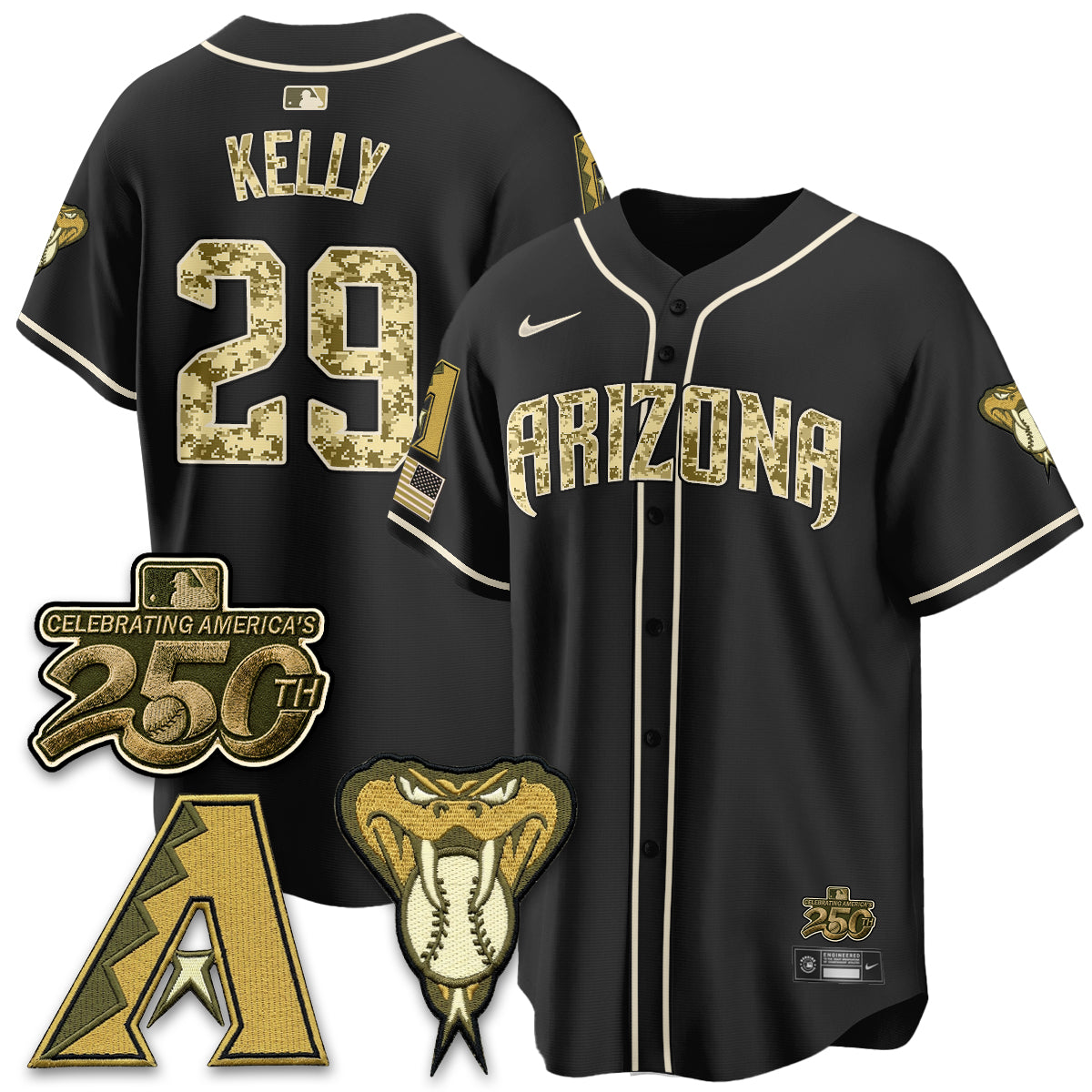 ARI Salute to Service 2026 Vapor Premier Limited Jersey - Stitched-NQD