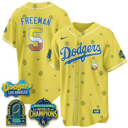 Los Angeles Dodgers x SBSP Vapor Jersey - Stitched