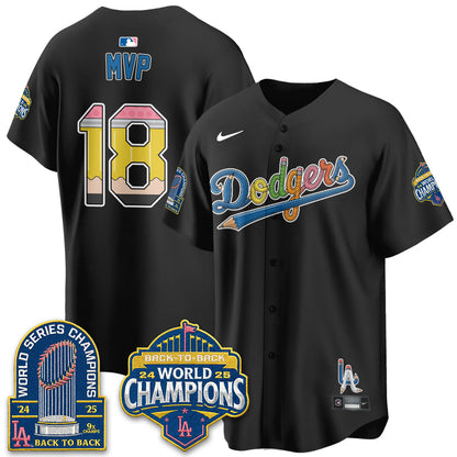 LAD x Back to School Style Vapor Jersey - Stitched-NQD