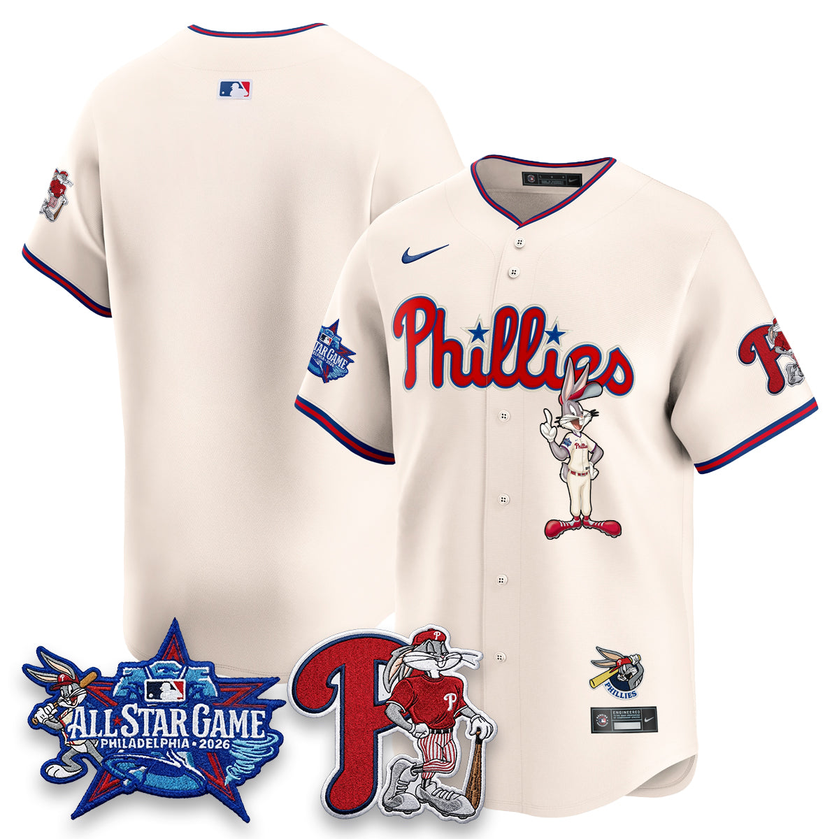 PHI x Bunny Vapor Premier Limited Jersey - Stitched-NQD