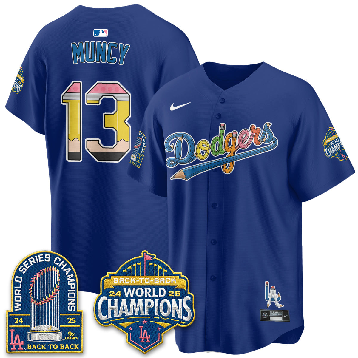 LAD x Back to School Style Vapor Jersey - Stitched-NQD