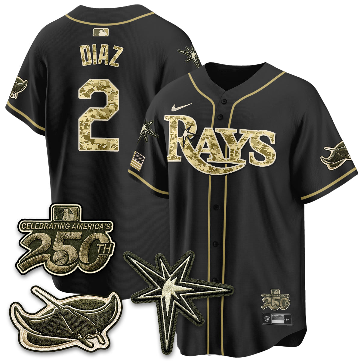 TB 2026 Armed Forces Day Jersey V2 - Stitched-NQD