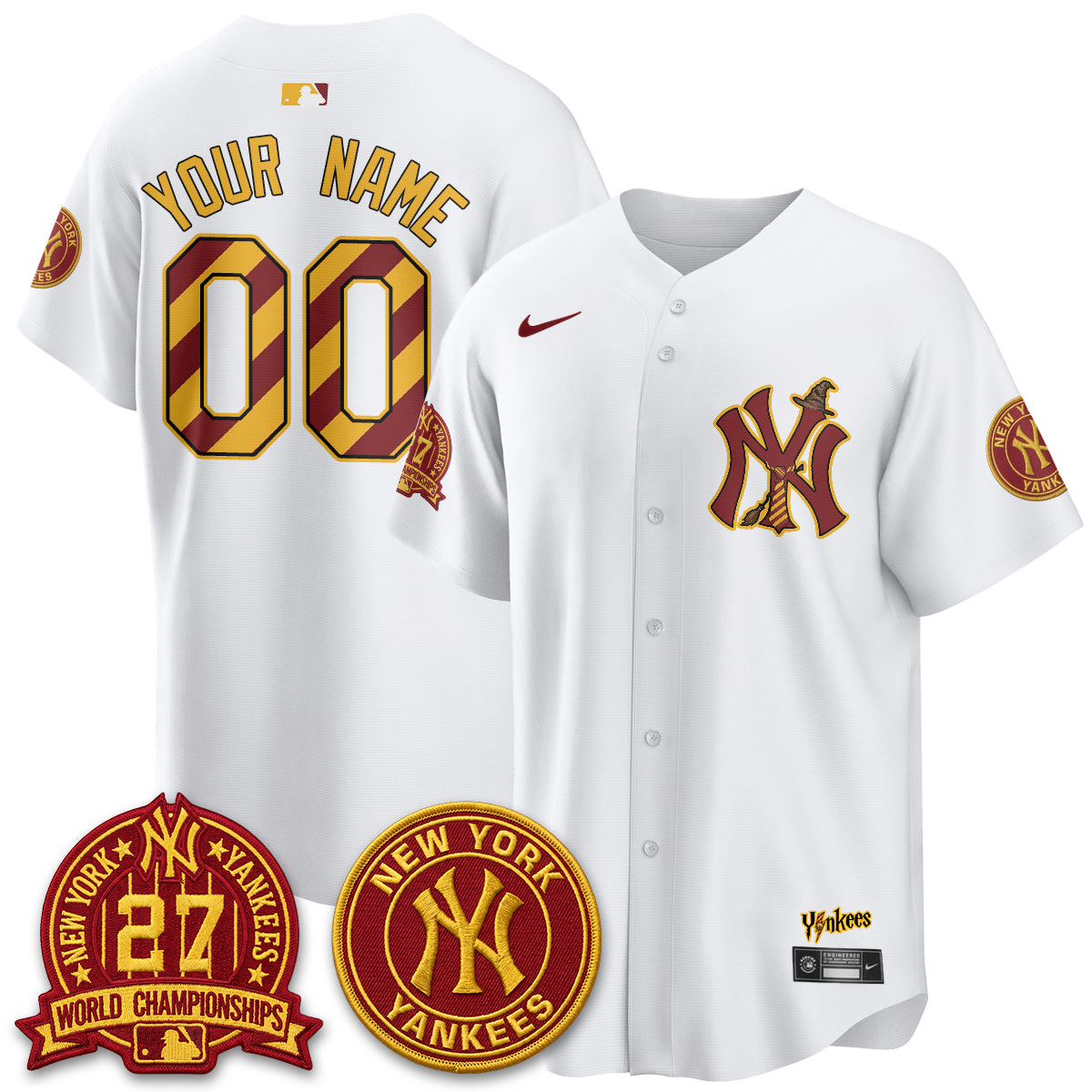 New York Yankees x HP 25 Years of Magic Vapor Limited Custom Jersey - Stitched