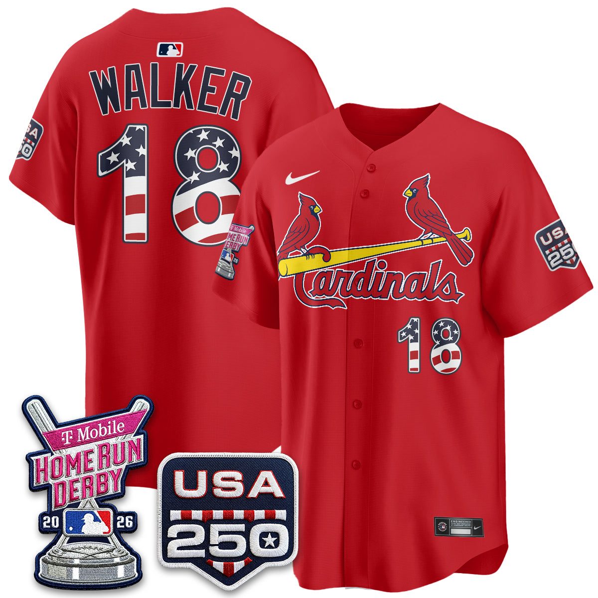 STL 2026 Home Run Derby Champion Jersey - All Stitched-NQD