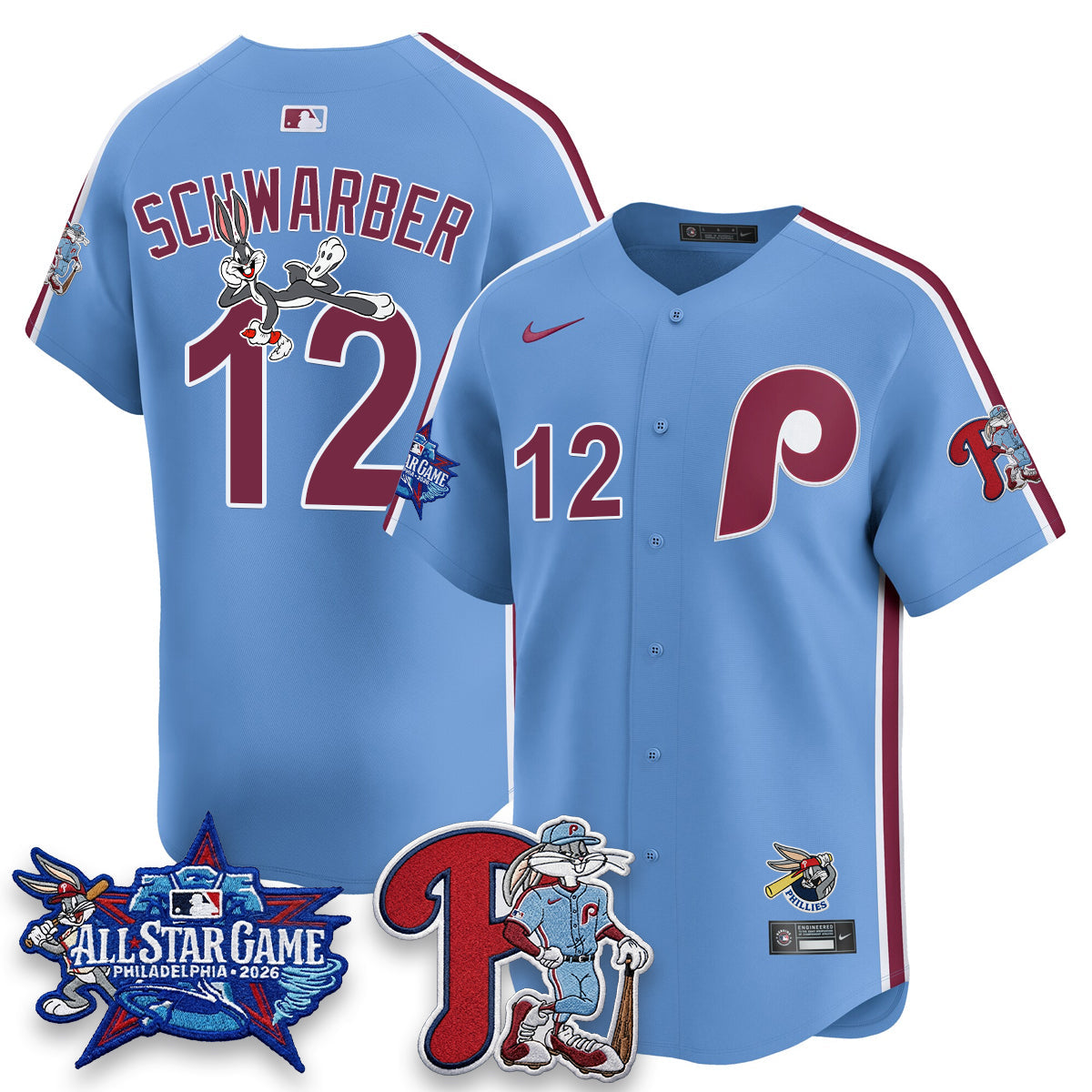 PHI x Bunny Vapor Premier Limited Jersey - Stitched-NQD