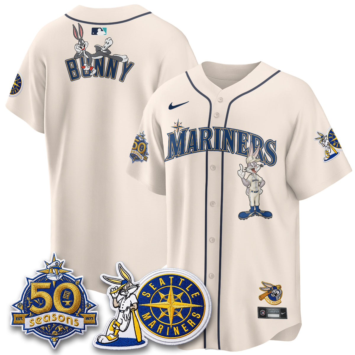 SEA x Bunny Vapor Premier Limited Jersey - Stitched-NQD