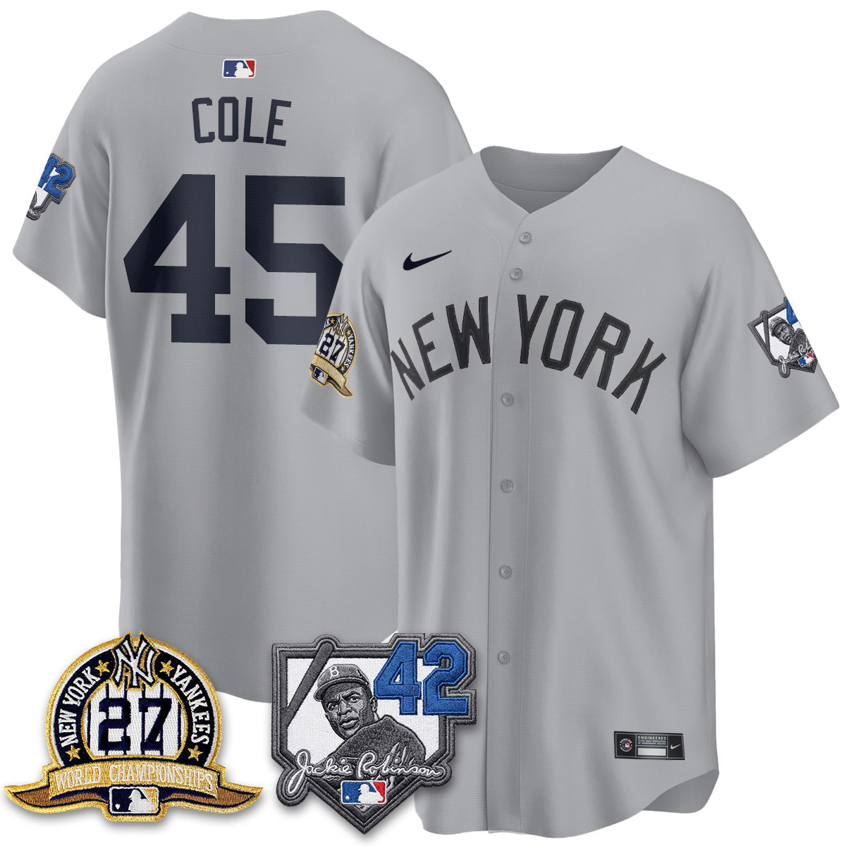 NYY 2026 Jackie Robinson Day Vapor Limited Jersey - Stitched-NQD