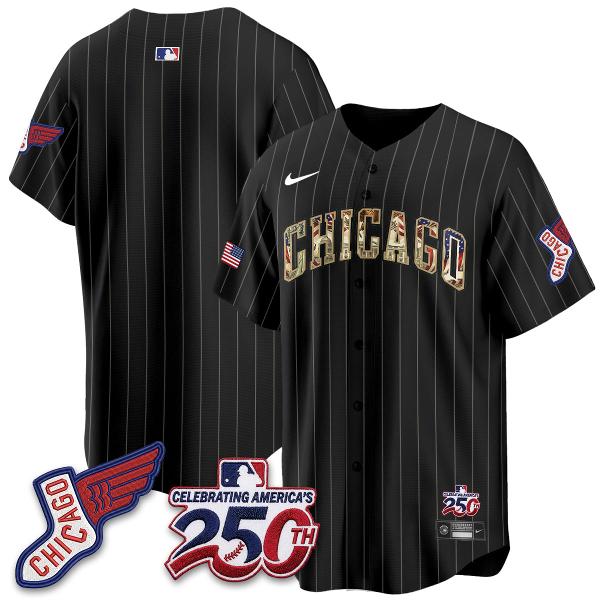 CWS 2026 Independence Day USA Vapor Jersey - Stitched-NQD