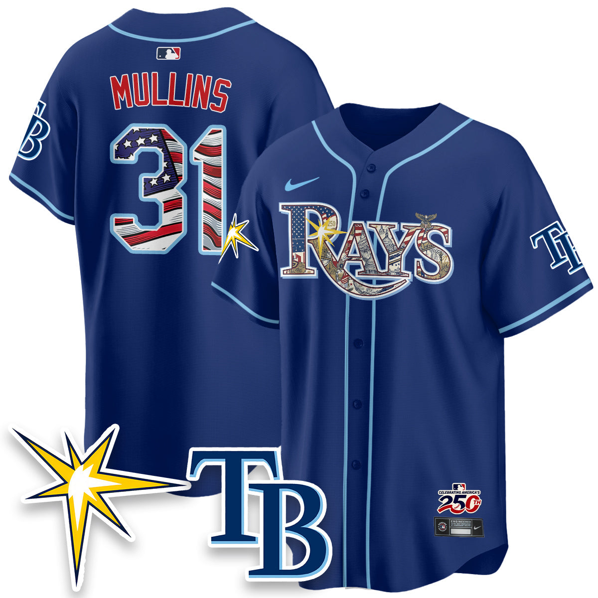 TB Independence Day USA 2026 Vapor Limited Jersey - Stitched-NQD