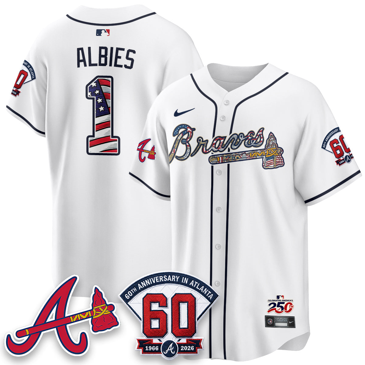 ATL 2026 Independence Day USA Vapor Limited Jersey - Stitched-NQD