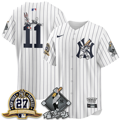 New York Yankees Bunny Vapor Limited Jersey V2- Stitched