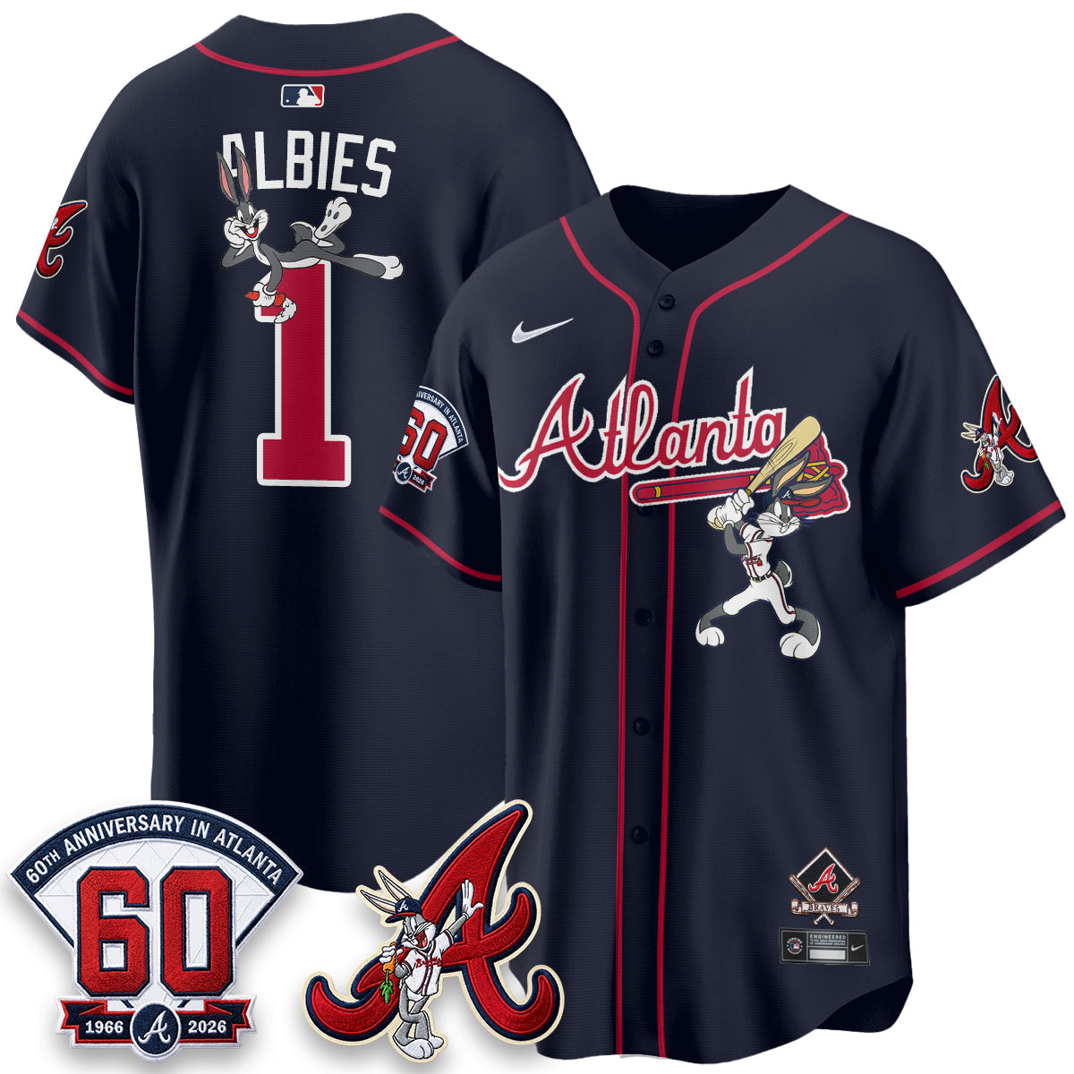 ATL x Bunny Vapor Premier Limited Jersey - Stitched-NQD