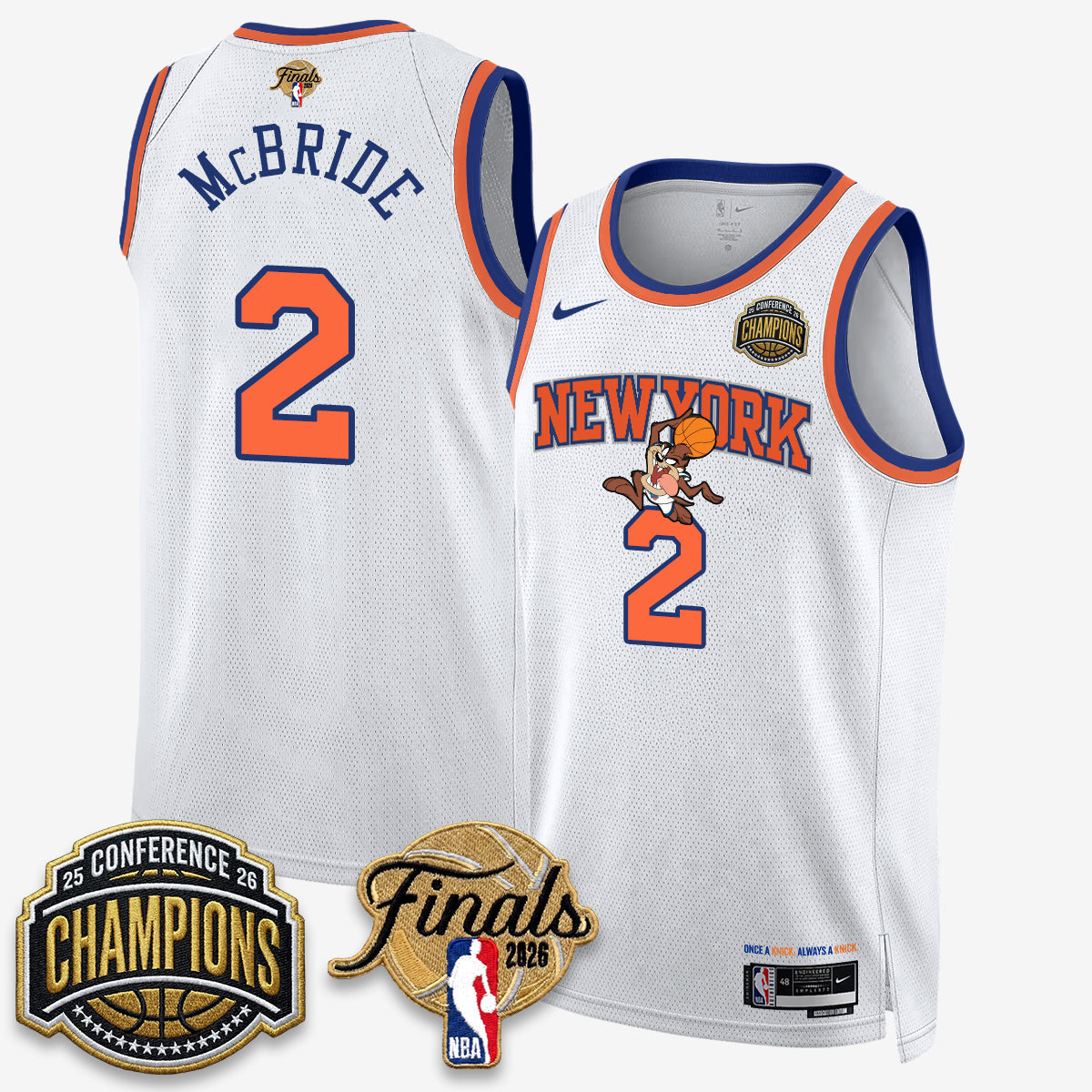 NYK 2026 NBA Eastern Conference Champions x Bunny Vapor Jersey V2- Stitched-NQD