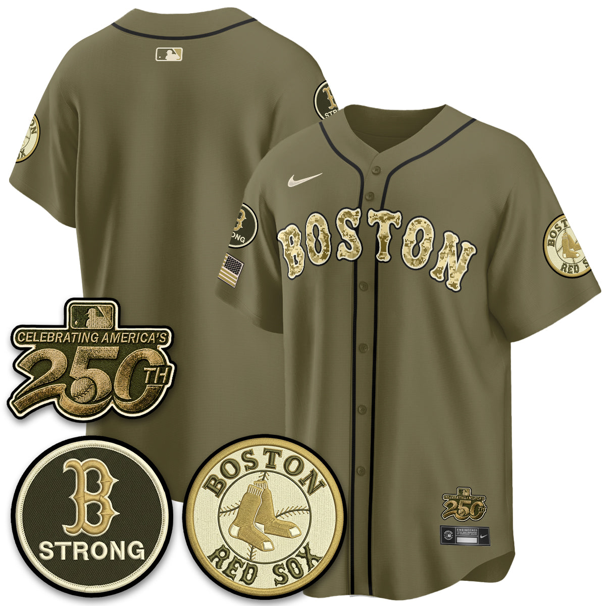 BOS 2026 Armed Forces Day Jersey V2 - Stitched-NQD