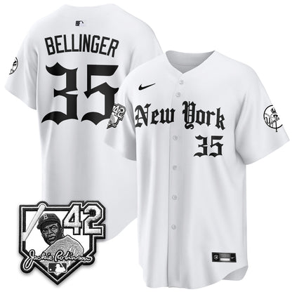NYY 2026 Jackie Robinson Day Gothic Vapor Limited Jersey - Stitched-NQD