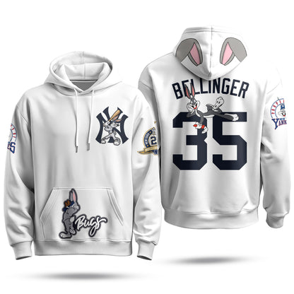 NYY Bunny Vapor Limited Hoodie - Printed