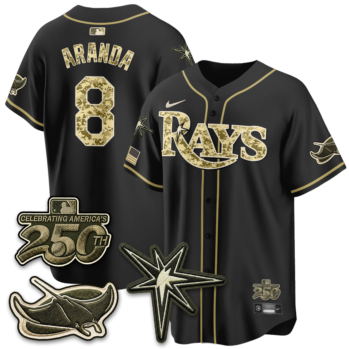 TB 2026 Armed Forces Day Jersey V2 - Stitched-NQD