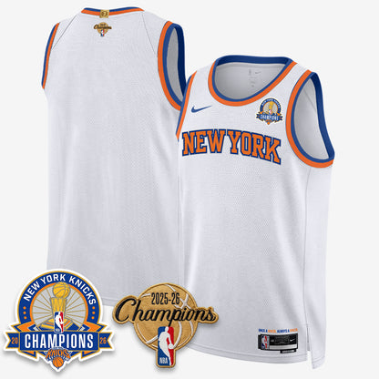 New York Knicks 2026 Basketball Champions Special Edition Vapor Jersey V2- Stitched