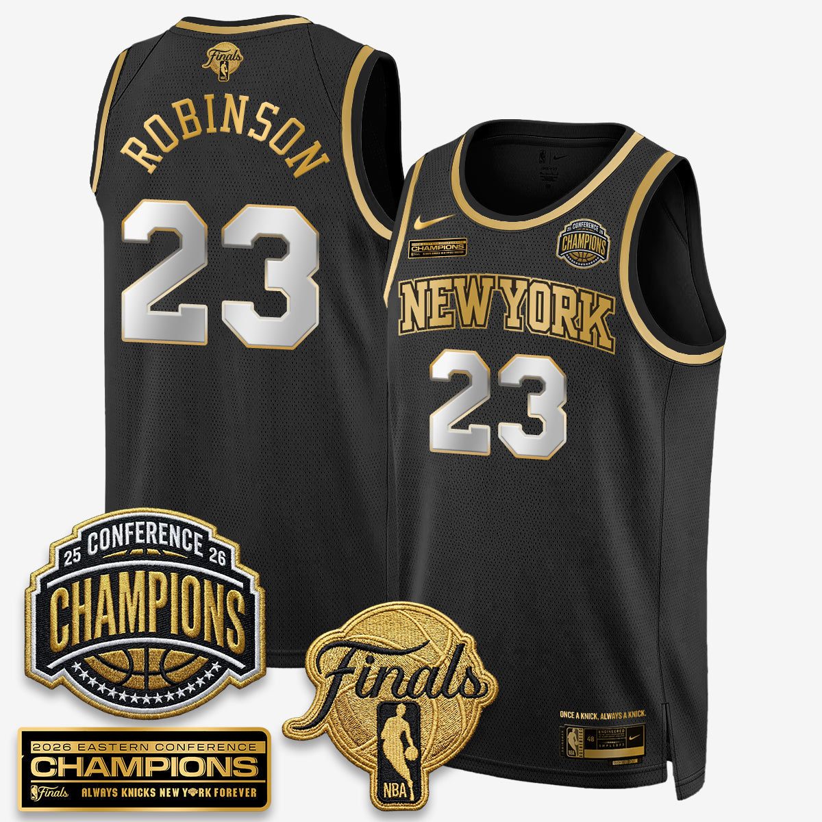 NYK 2026 NBA Eastern Conference Champions Vapor Special Edition Jersey - Stitched-NQD