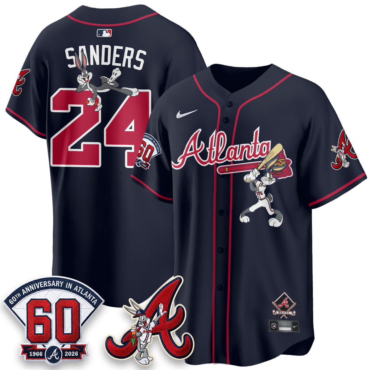 ATL x Bunny Vapor Premier Limited Jersey - Stitched-NQD