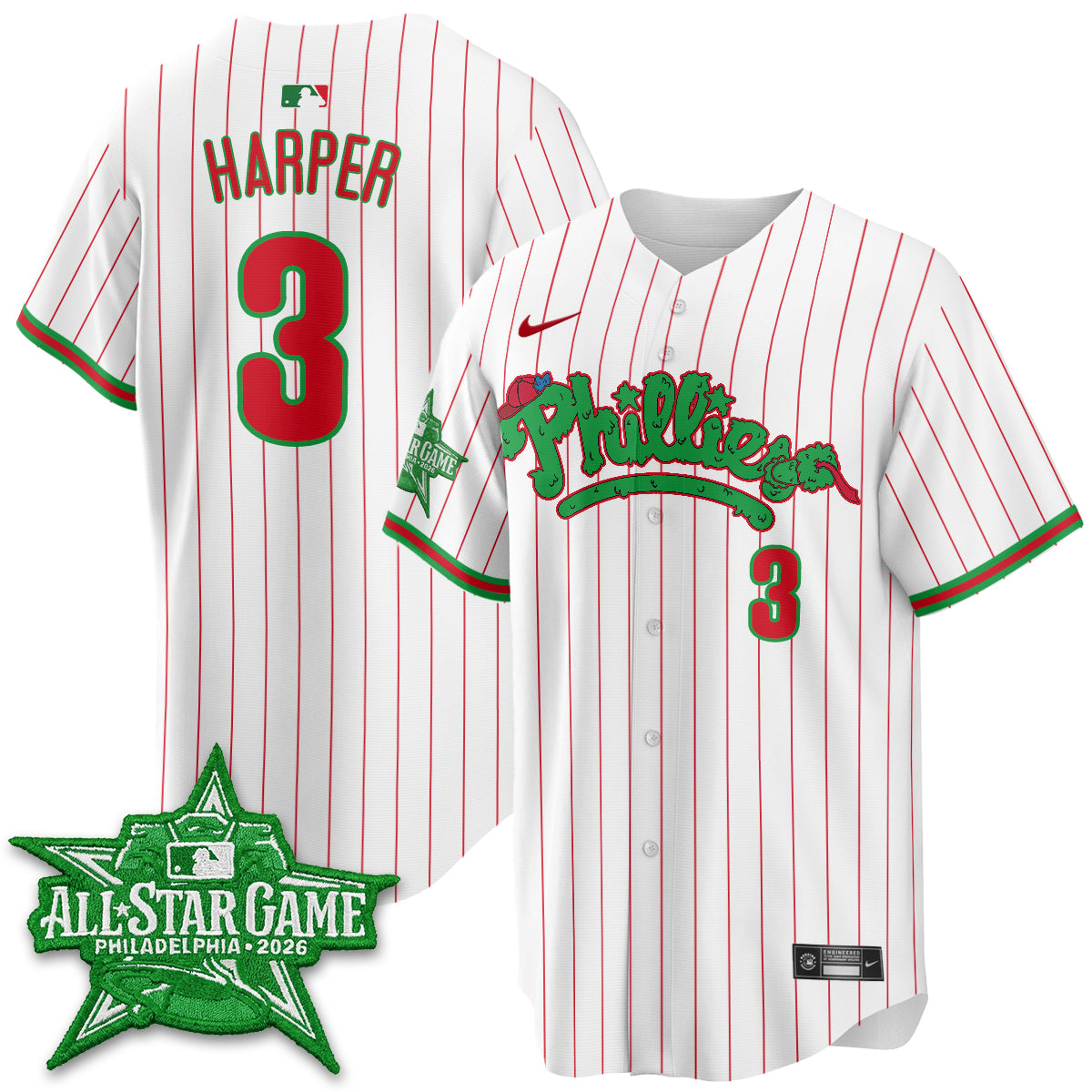 Philadelphia Phillies All Star Game 2026 Vapor Limited Jersey - Stitched