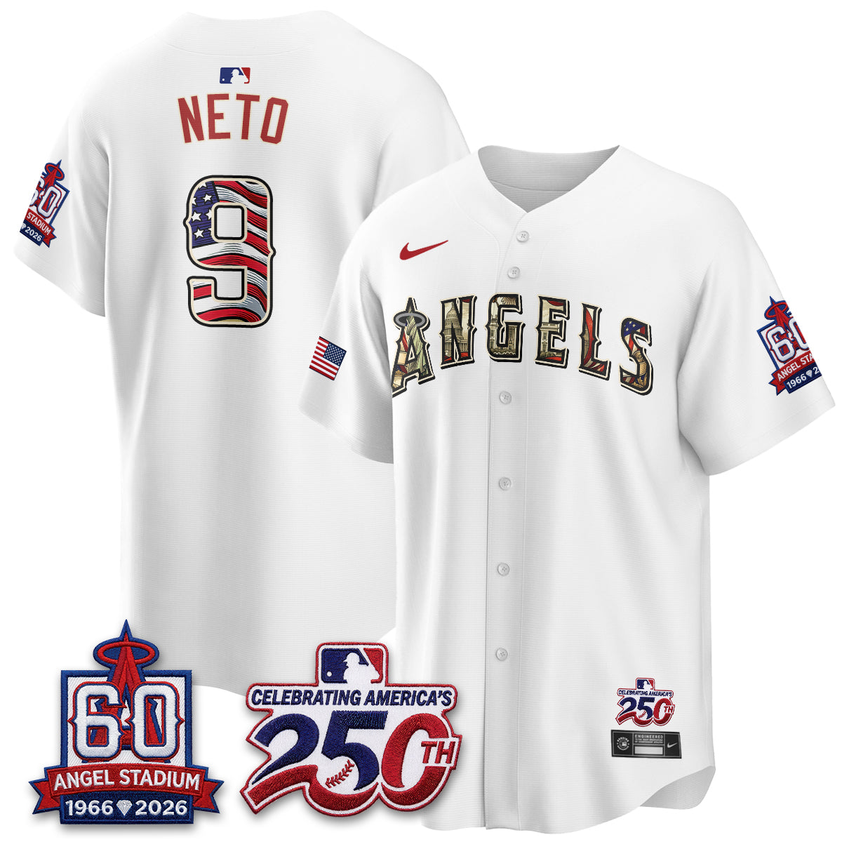 LAA 2026 Independence Day USA Vapor Limited Jersey - Stitched-NQD