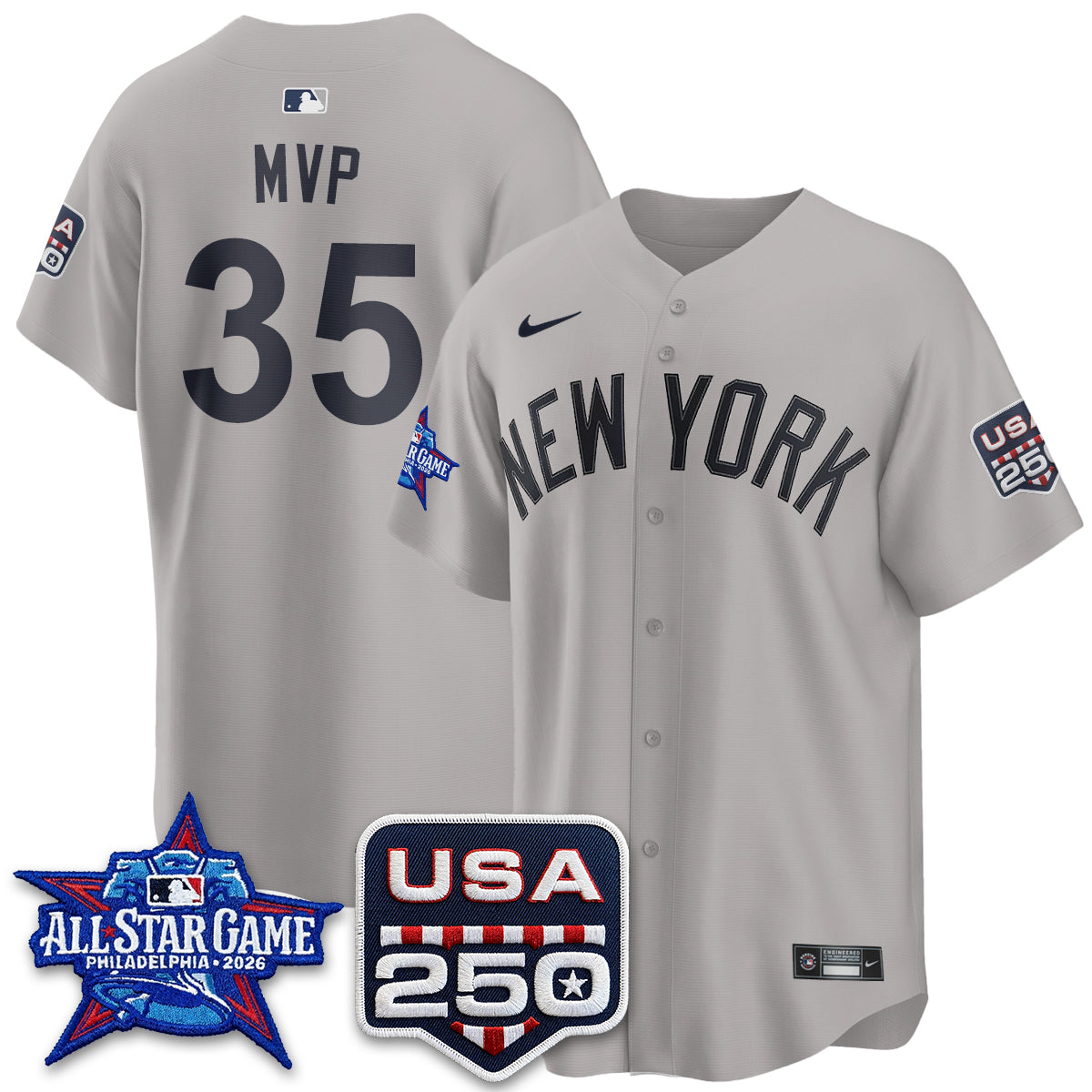 NYY 2026 All Star MVP Edition Vapor Jersey - Stitched-NQD