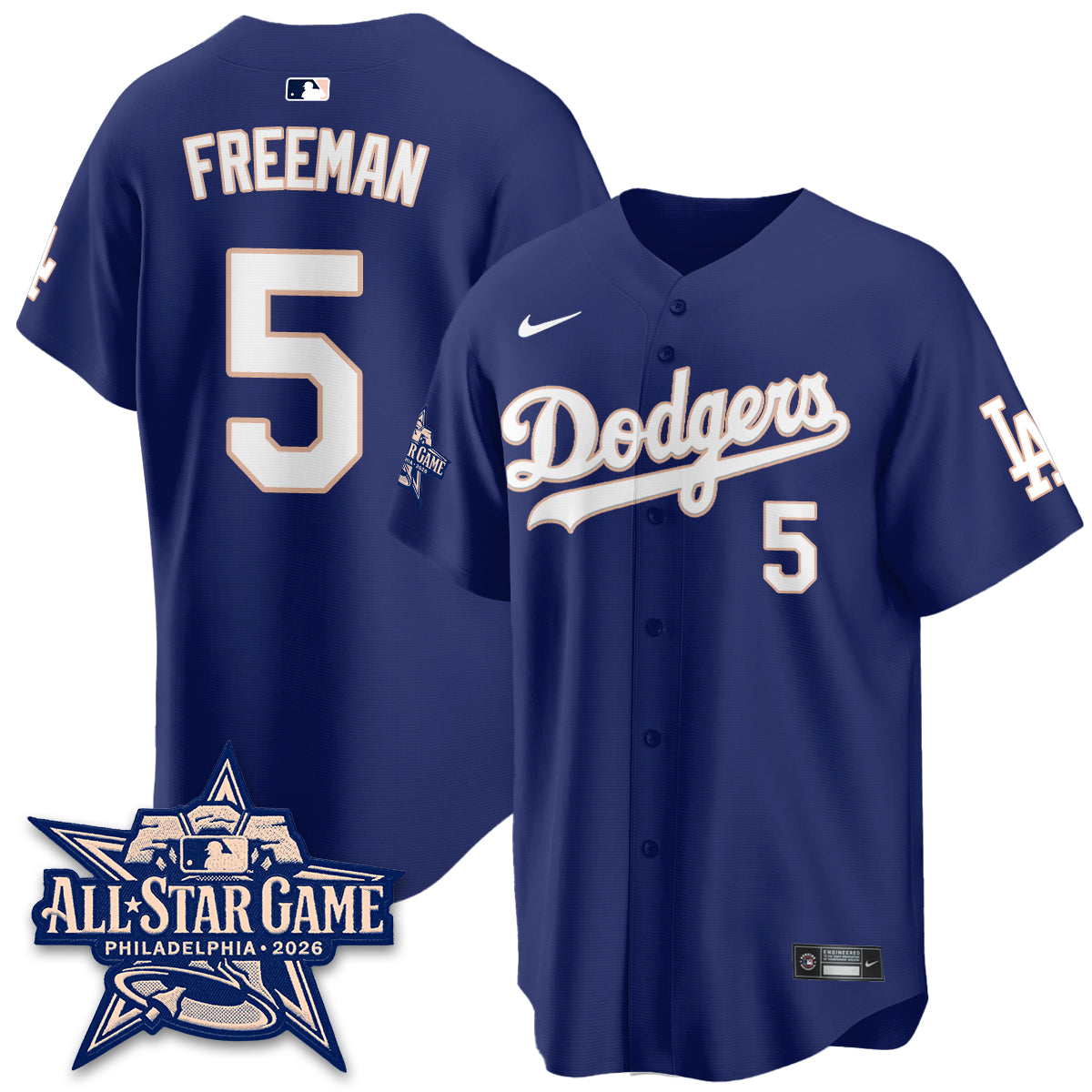 Los Angeles Dodgers All Star Game 2026 Vapor Jersey - Stitched