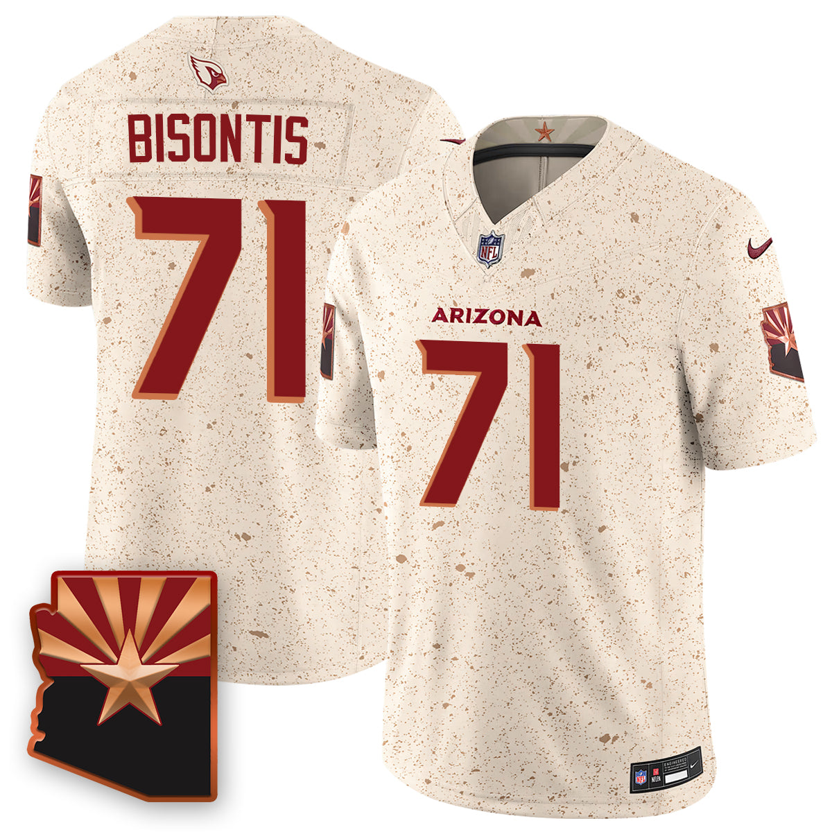 ARI 2026 NFL Draft Jersey - Stitched-NQD