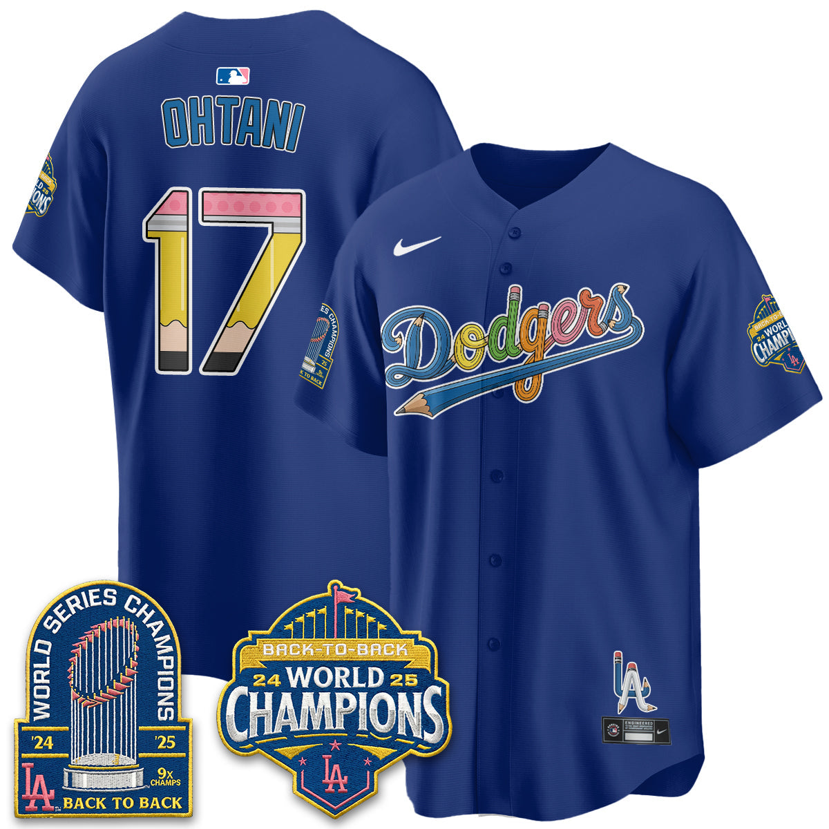 LAD x Back to School Style Vapor Jersey - Stitched-NQD