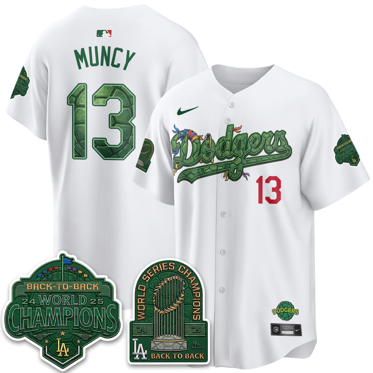 LAD x TMNT 2026 Vapor Jersey - Stitched-NQD