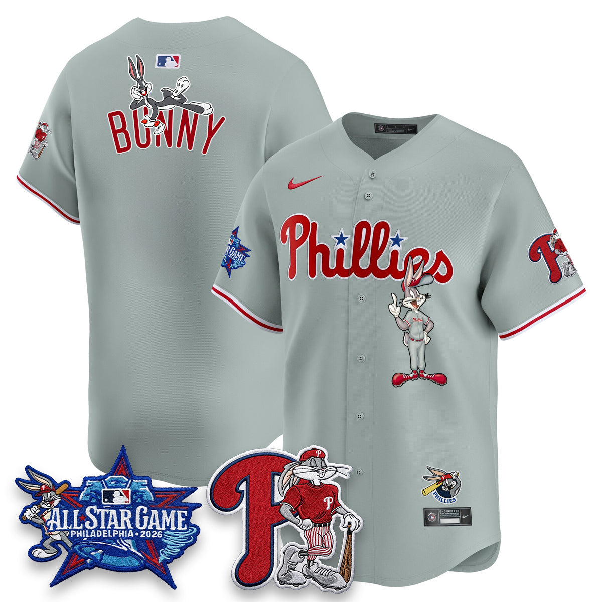 PHI x Bunny Vapor Premier Limited Jersey - Stitched-NQD