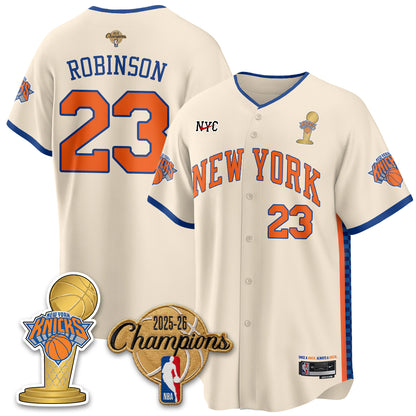 NYK 2026 NBA Champions Vapor Jersey - Stitched1
