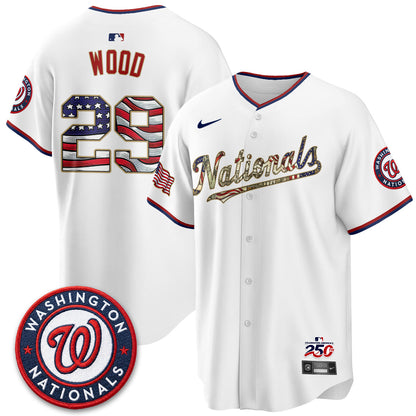 WSH 2026 Independence Day USA Vapor Jersey - Stitched-NQD