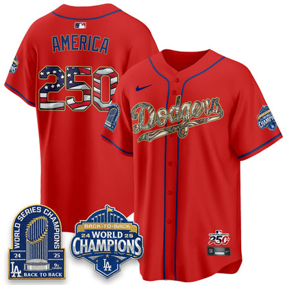 LAD 2026 Independence Day USA Vapor Limited Jersey - Stitched-NQD