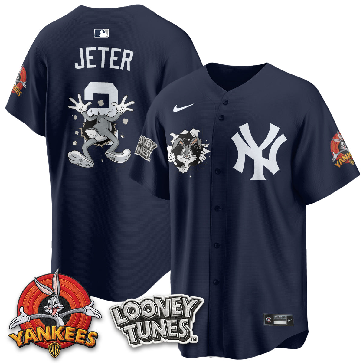 New York Yankees x Bunny Vapor Limited Jersey V3- Printed-NHM