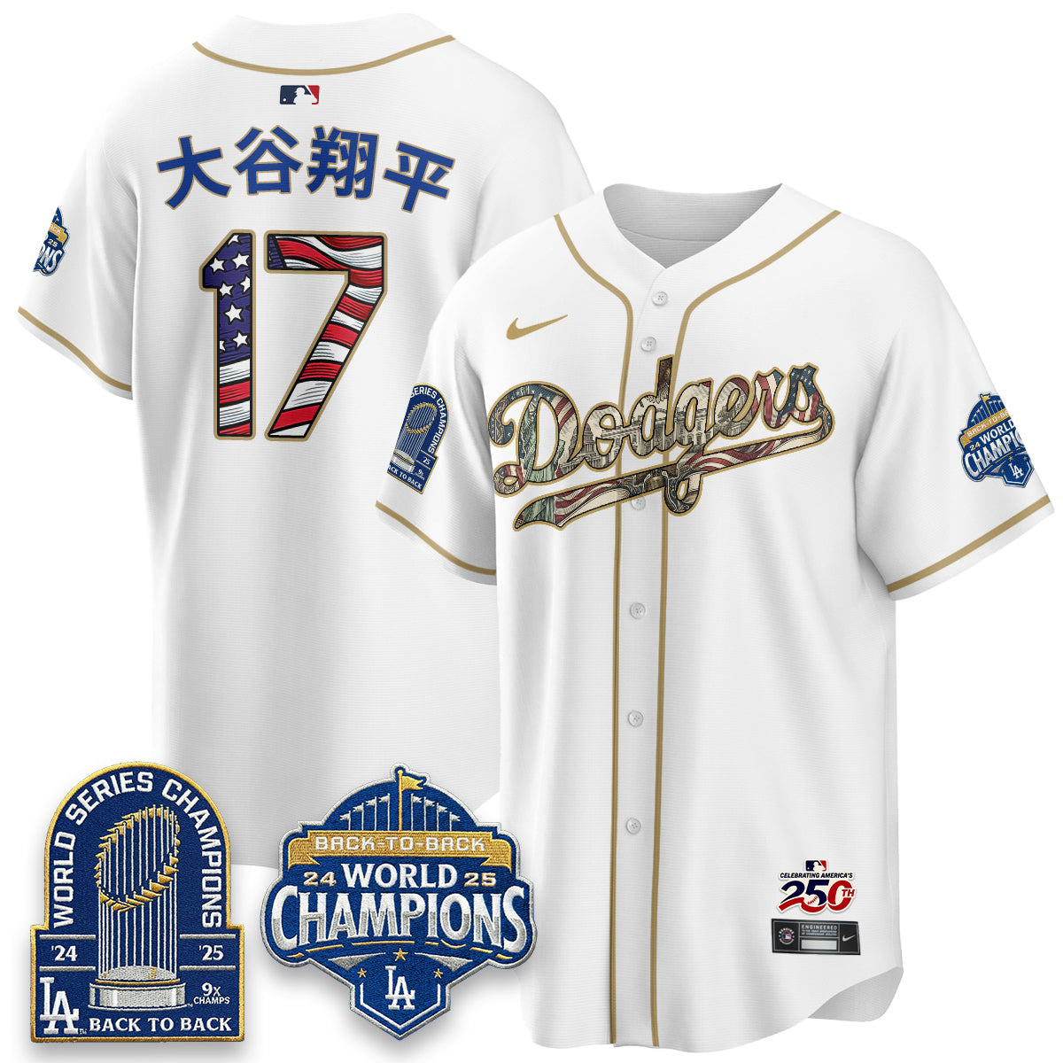 LAD 2026 Independence Day USA Vapor Limited Jersey - Stitched-NQD