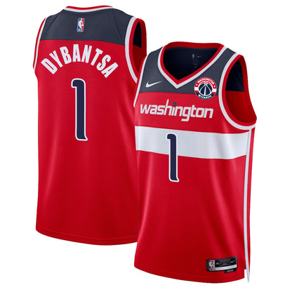 WAS 2026 Basketball Draft Pick #1 Vapor Jersey - Stitched