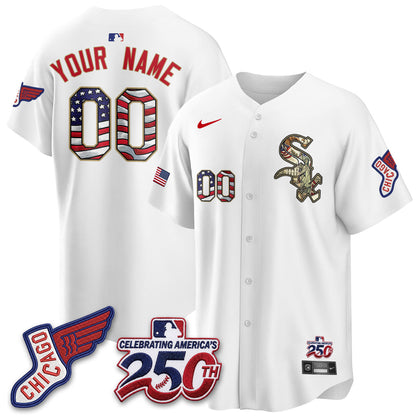 CWS 2026 Independence Day USA Vapor Custom Jersey - Stitched-NQD