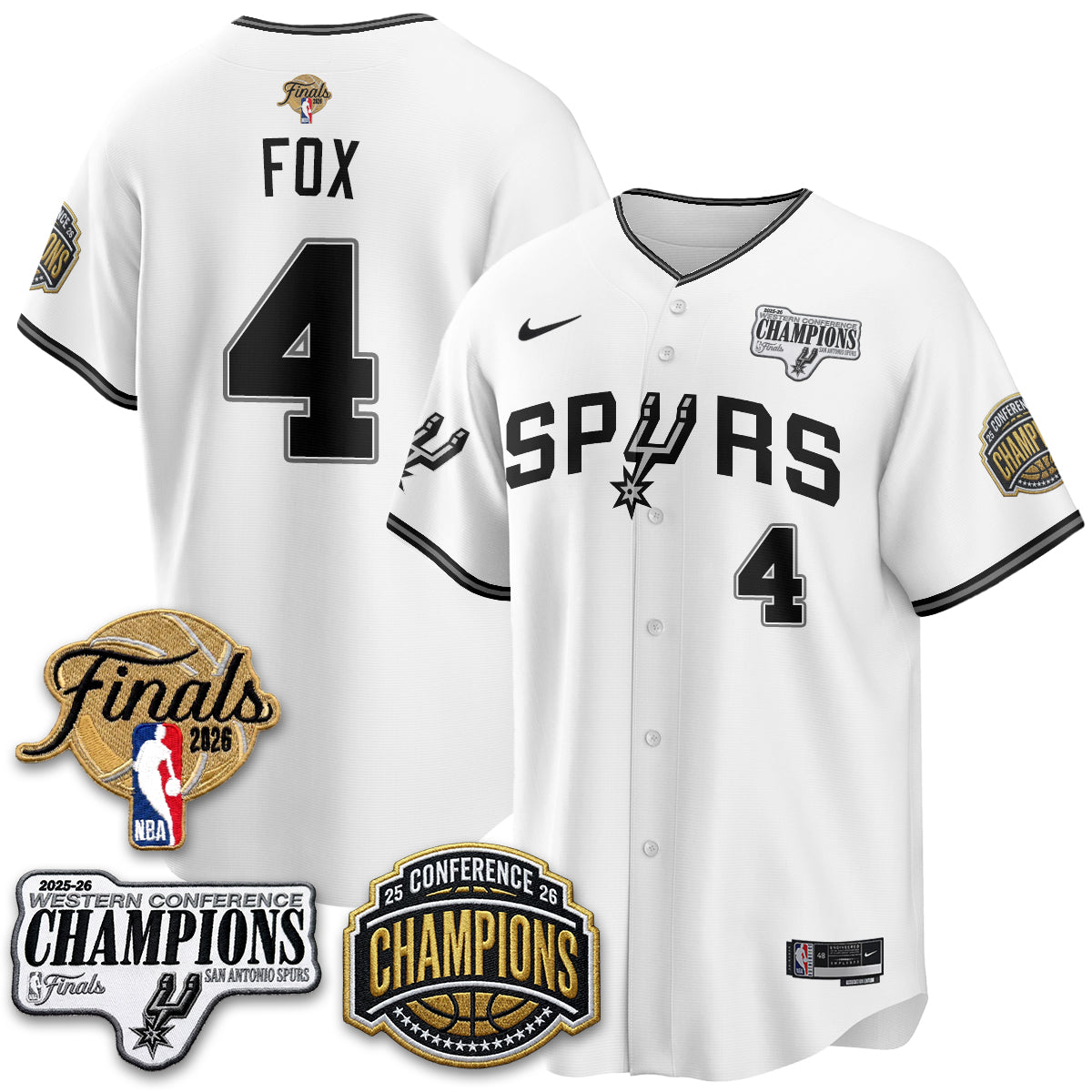 SAS 2026 Basketball Finals Vapor Jersey - Stitched-NQD
