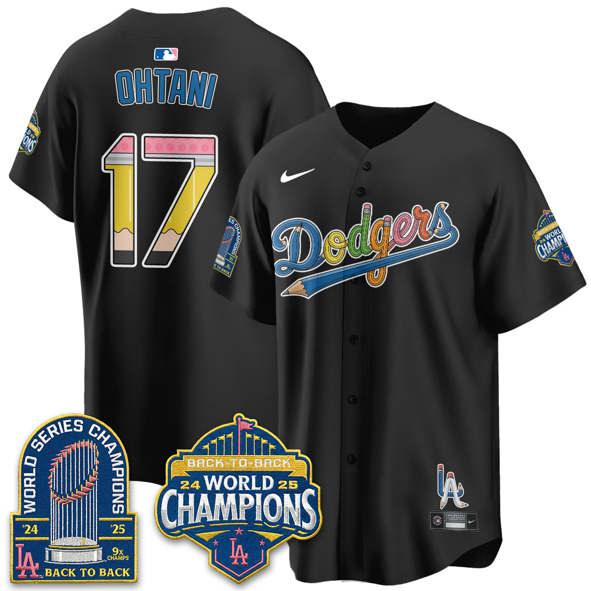 LAD x Back to School Style Vapor Jersey - Stitched-NQD