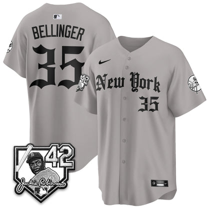 NYY 2026 Jackie Robinson Day Gothic Vapor Limited Jersey - Stitched-NQD