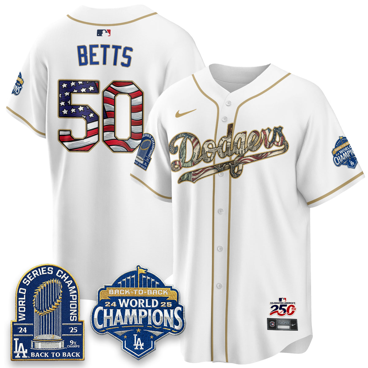 LAD 2026 Independence Day USA Vapor Limited Jersey - Stitched-NQD